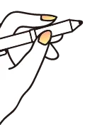 手